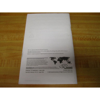 Allen Bradley 40072-090-01 SLC Modular Processors Installation (A) - Used