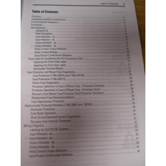 Allen Bradley 40071-079-01 (2) Digital IO Modules Installation Instructions - Used