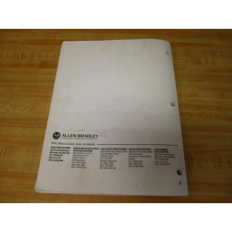 Allen Bradley 60063-025-01 SLC500 Manual 6006302501 60063-025-01(D) - Used
