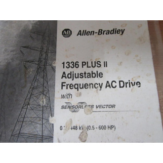 Allen Bradley 184898 (5) Manual 1336 Plus II Drive - Used