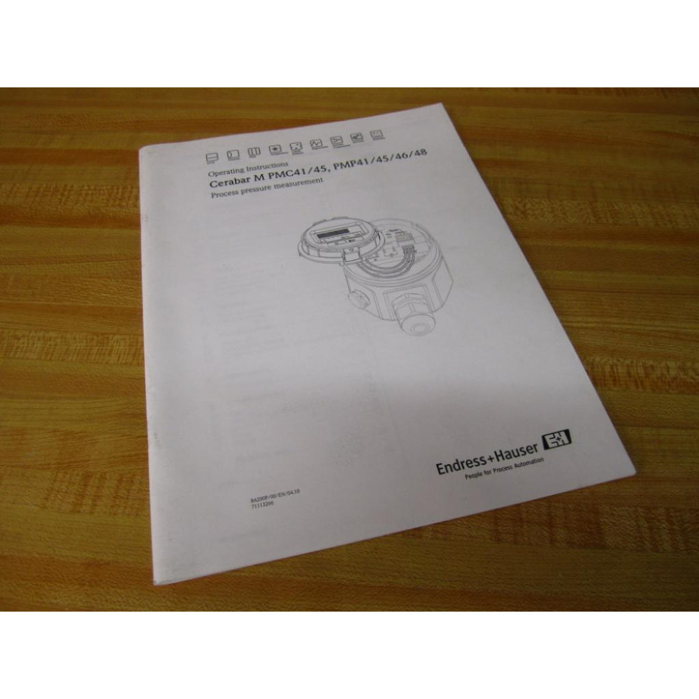 Endress+Hauser 71113266 Operating Instructions - Used