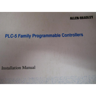 Allen Bradley 955109-76 PLC-5 Hardware Installation Manual 95510976 - Used