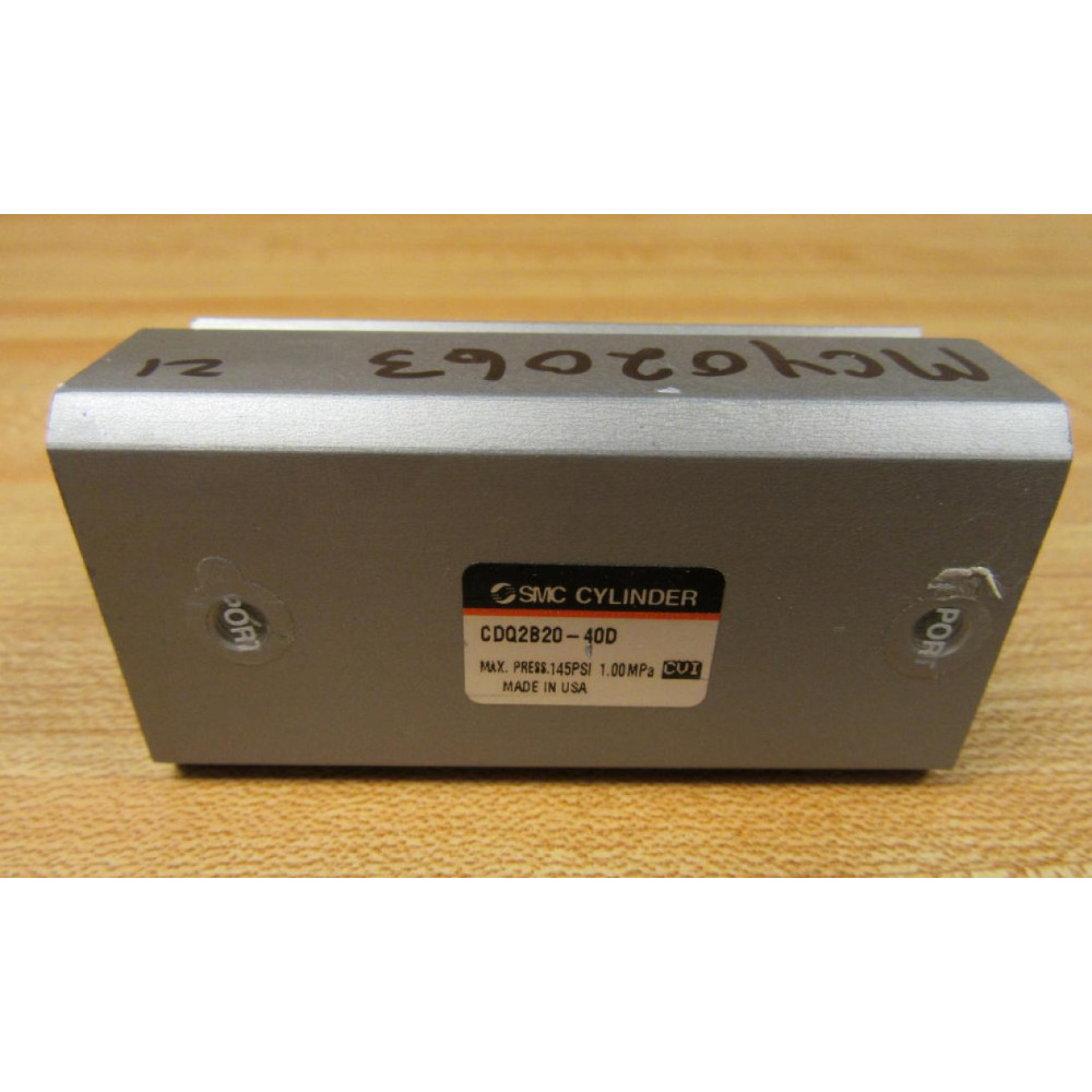 SMC CDQ2B20-40D Compact Cylinder CDQ2B2040D - New No Box