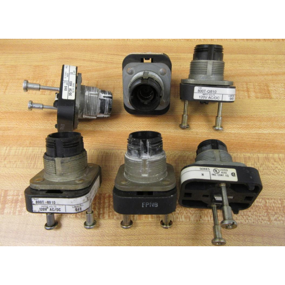 Allen Bradley 800T-QB10 Button Series T (Pack of 6) - Used