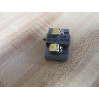 IDEC BS-001 Contact Block BS001 Izumi WO Red Plunger - New No Box