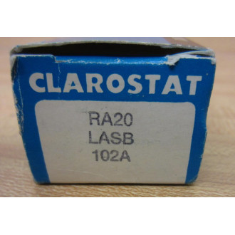 Clarostat RA20-LASB-102A Potentiometer RA20LASB102A