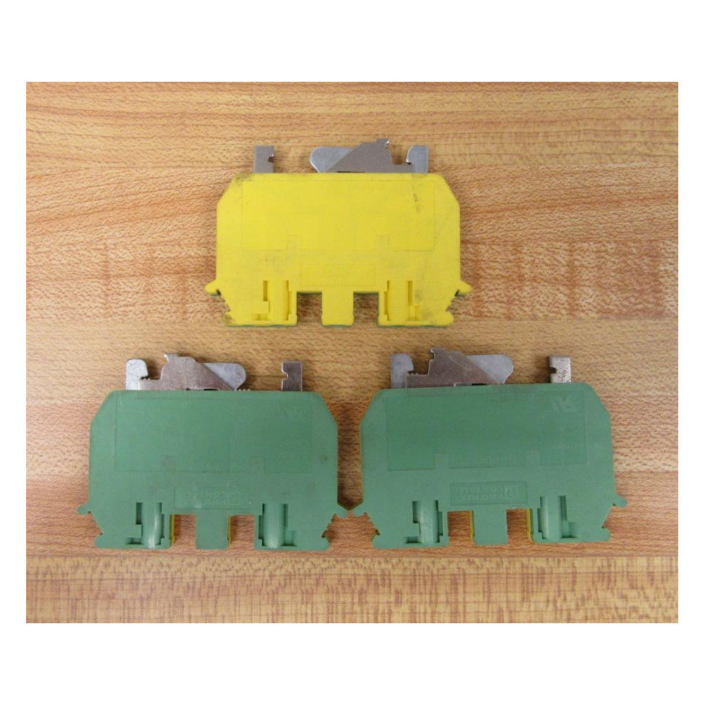 Phoenix Contact UDK3-PE Terminal Block Type UDK3PE (Pack of 3) - New No Box