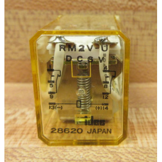 IDEC RM2V-UDC6V Relay RM2VUDC6V (Pack of 10)