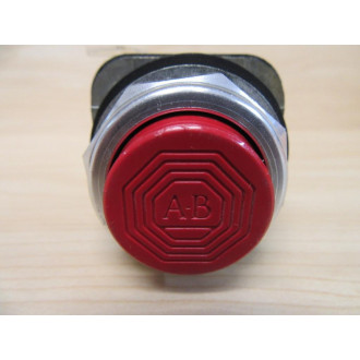 Allen Bradley 800T-B Pushbutton 800TB Red w800T-XA - New No Box