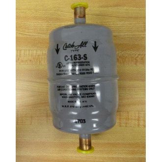 Sporlan C-163-S Catch All Filter C163S - New No Box