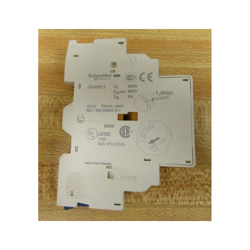 Telemecanique GVA-N11 Schneider Block 034348 - New No Box