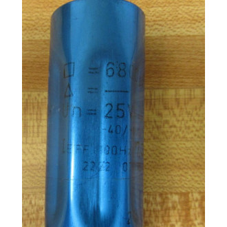 Clarostat 6800UF Capacitor Un25V EFF 100Hz 7.3A - Used