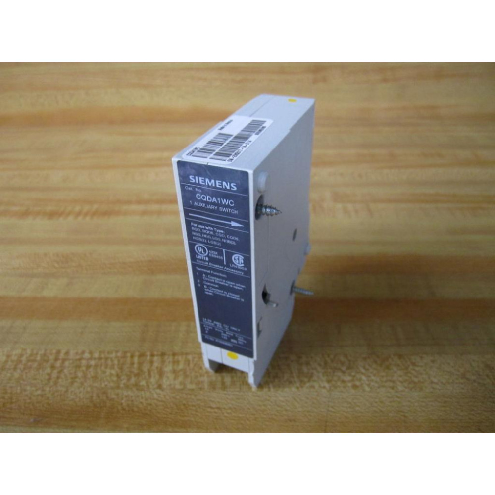 Siemens CQDA1WC Aux.Switch - New No Box