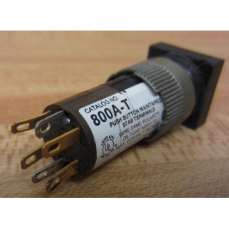 Allen Bradley 800A-T Button Cap 800AT Amber - Used