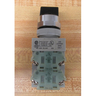 IDEC ASW340 3 Position Selector Switch TW-C10