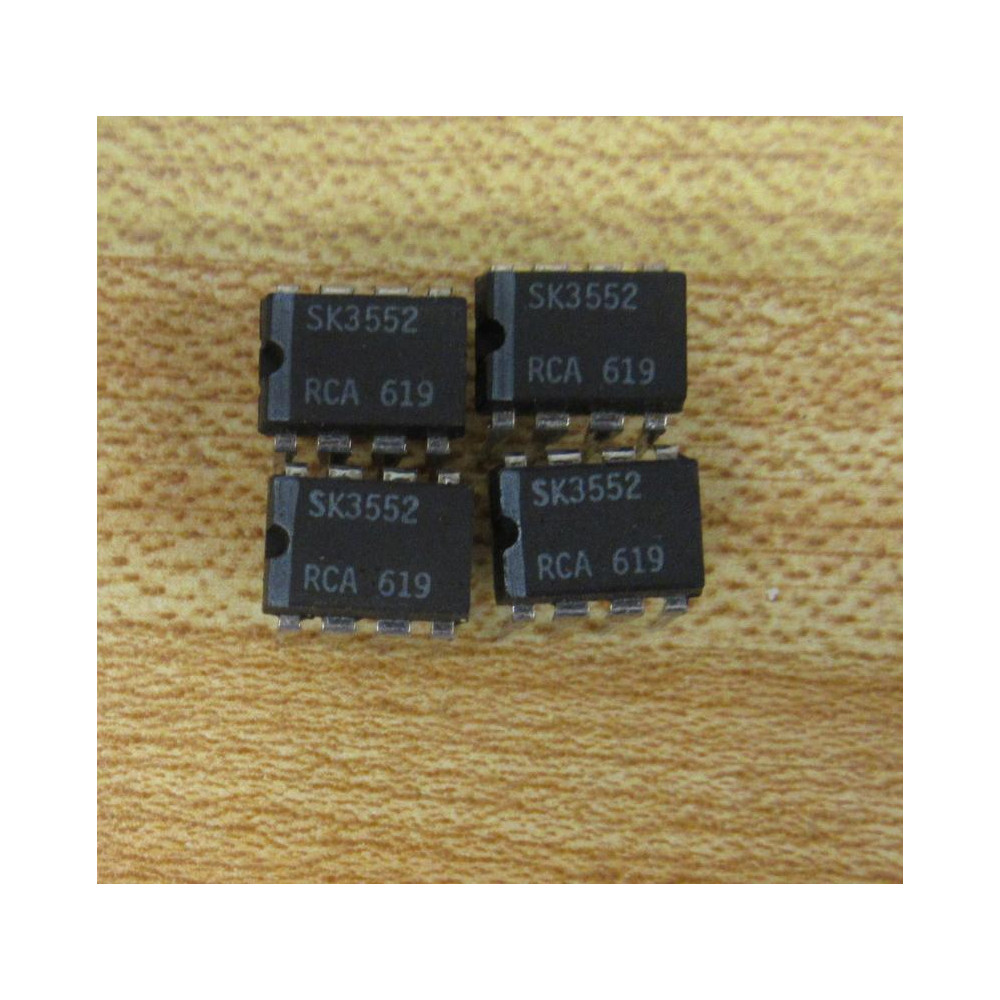 RCA SK3552 Integrated Circuit (Pack of 4)