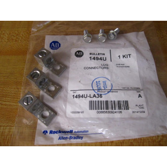 Allen Bradley 1494U-LA36 Lug Connector Kit 1494ULA36 Ser.A