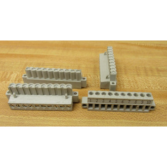 Wieland WB23 Terminal Strips 10 Position (Pack of 4) - Used
