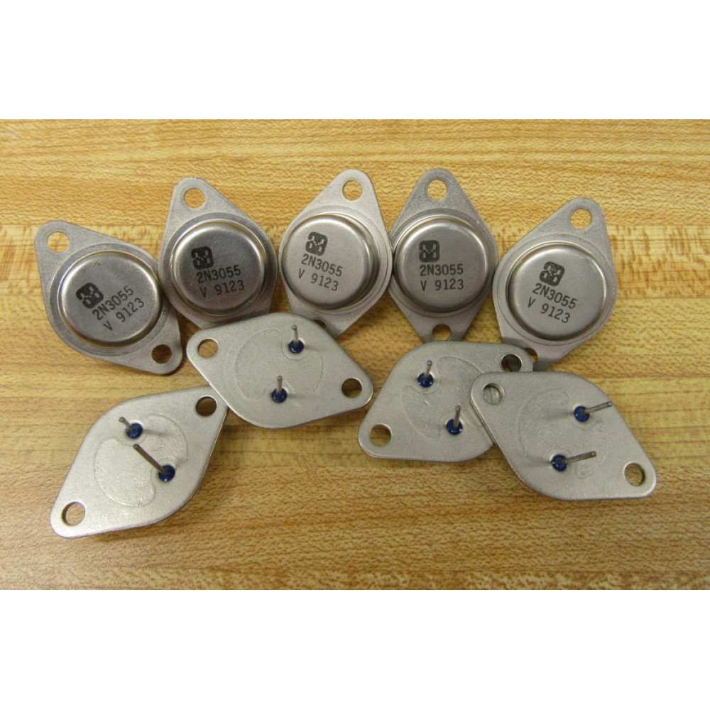 Harris 2N3055 Transistor (Pack of 9) - New No Box