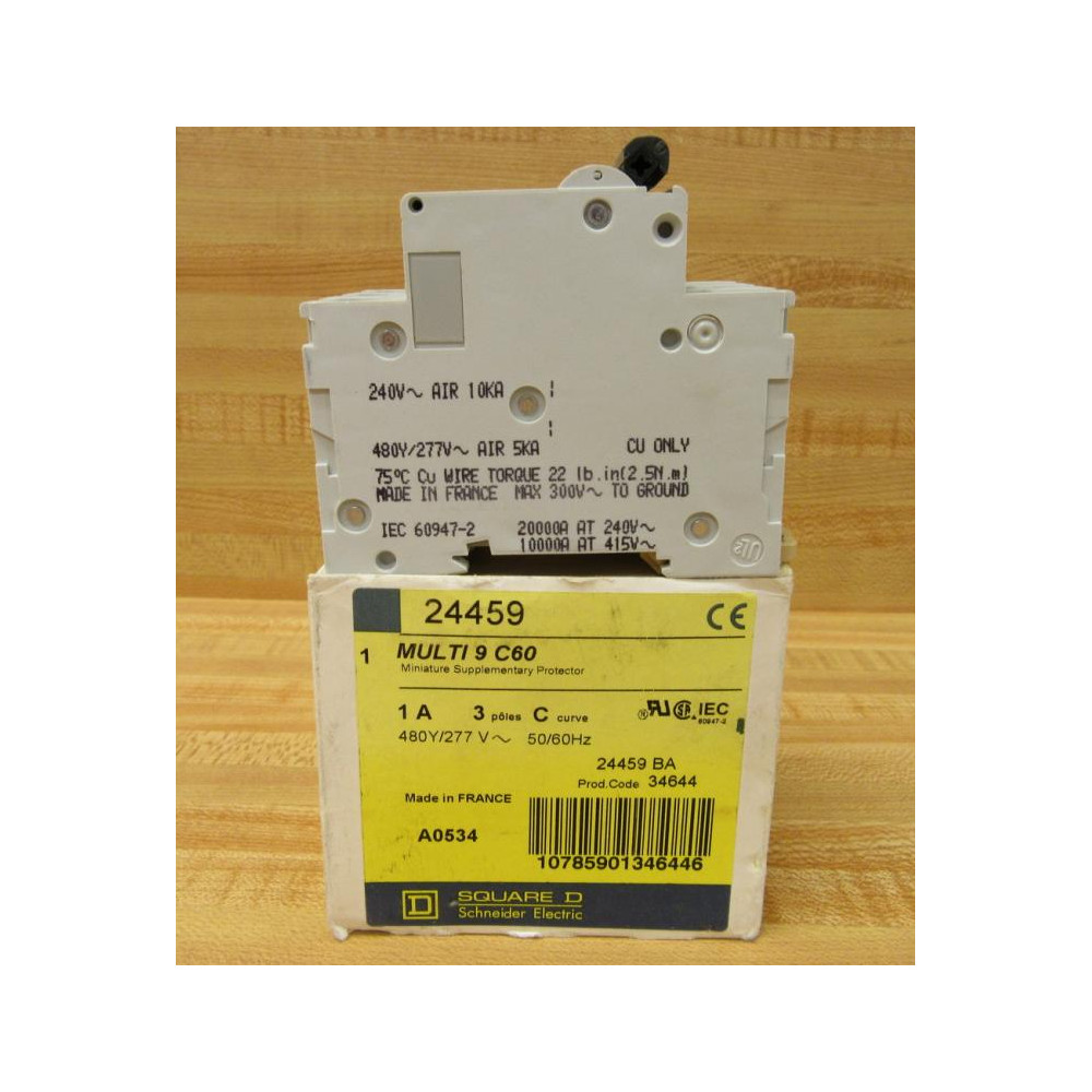 Square D 24459 Merlin Gerin Breaker 1A MG24459 Schneider