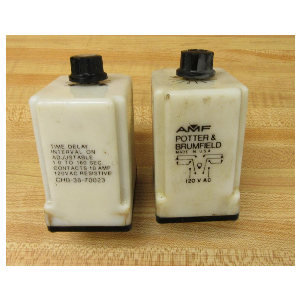 Potter & Brumfield CHB-38-70023 Relay CHB3870023 (Pack of 2) - Used