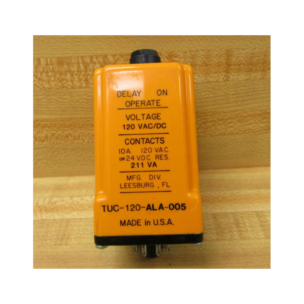 Diversified Electronics TUC-120-ALA-005 Relay TUC120ALA005 - New No Box