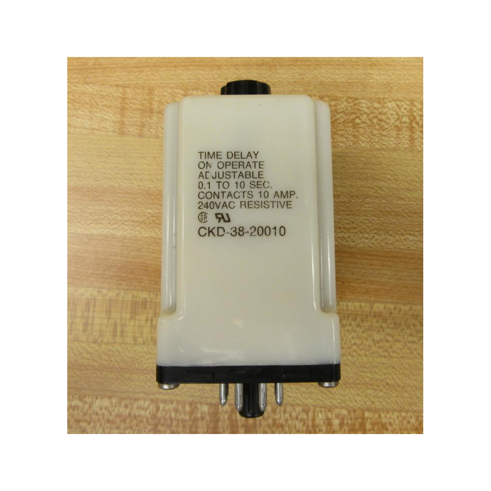 Potter & Brumfield CKD-38-20010 Time Delay Relay 12VDC CKD3820010 - New No Box