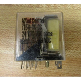Allied Control T154-CC-CC Relay T154CCCC 24 VDC (Pack of 2) - Used