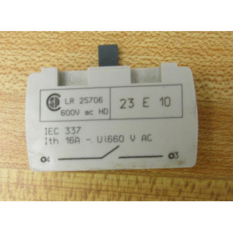 RS Components 23 E 10 Contact Block 23E10 - New No Box