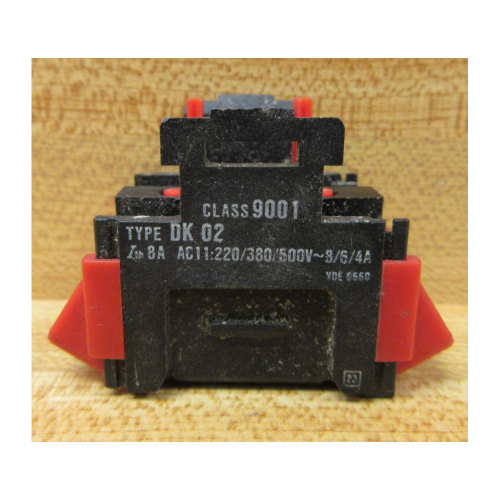 Square D 9001-DK02 Contact Block 9001DK02 - Used