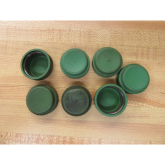 Allen Bradley 800H-N5B Green Button Cover 800H-N100G (Pack of 7) - Used