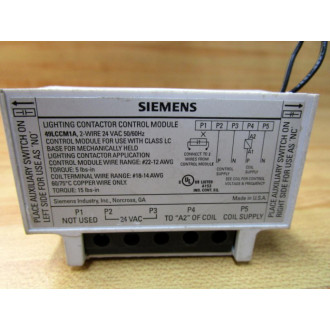Siemens 49LCCM1A Control Module - Used