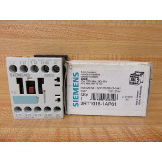 Siemens 3RT1016-1AP61 Contactor 3RT10161AP61