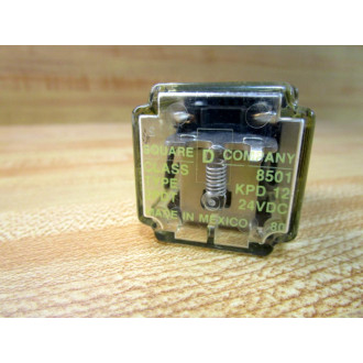 Square D 8501-KPD12-24VDC Relay 8501KPD1224VDC - New No Box