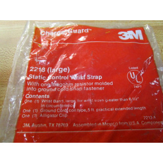 3M 2213 Static Control Wrist Strap