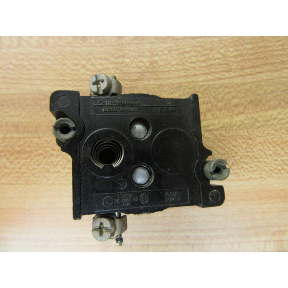Cutler Hammer 10250T53E Contact Block (Pack of 4) - Used