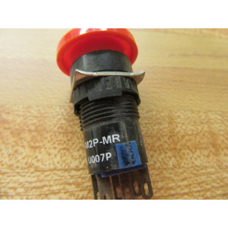 IDEC AB6M-M2P-MR Push Button AB6MM2PMR - New No Box