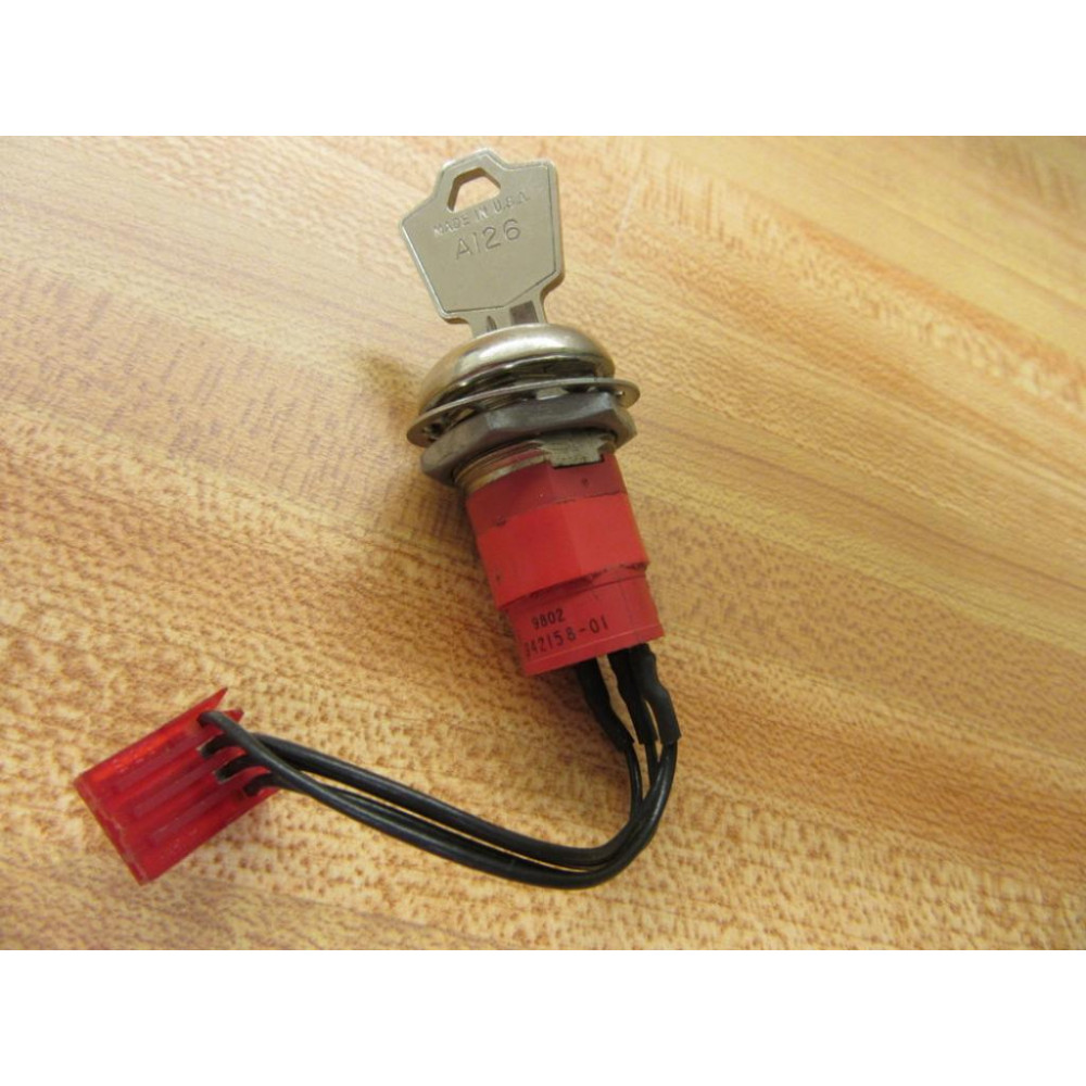 C&K 942158-01 Keyed Switch 94215801 - New No Box