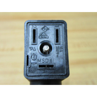 Festo MSD-6 Solenoid Connector MSD6 (Pack of 2) - New No Box
