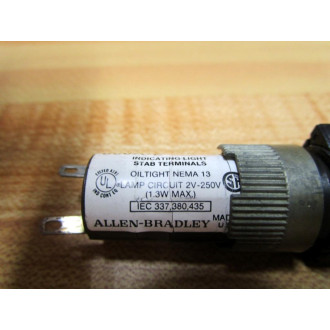 Allen Bradley 800A-L Light 800AL Clear Lens (Pack of 6) - Used