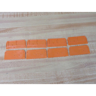Wago 280-309 End Block 280309 (Pack of 8)