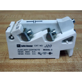 Cutler Hammer J20 Aux. Contact - New No Box