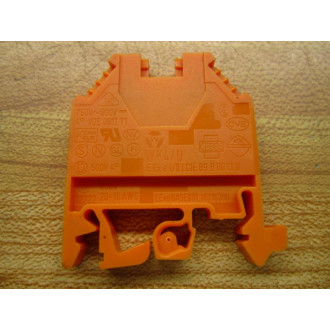 Weidmuller Wieland WK4U Terminal Block WK4U Orange (Pack of 4) - New No Box