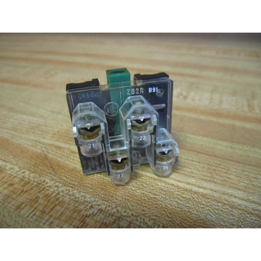 Telemecanique ZB2RB91 Selector Switch W 2 Contacts Contact Only - Used