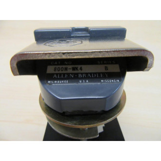 Allen Bradley 800H-WK4 Pushbutton  800HWK4 - Used