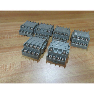 IDEC SH4B-05 Relay Socket  SH4B05 (Pack of 6) - New No Box