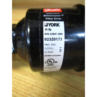 Danfoss DML-085FS Liquid Line Filter Drier 023Z0173