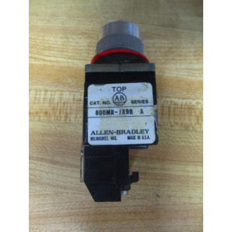 Allen Bradley 800MR-JX9B Switch W800M-XAS - Used