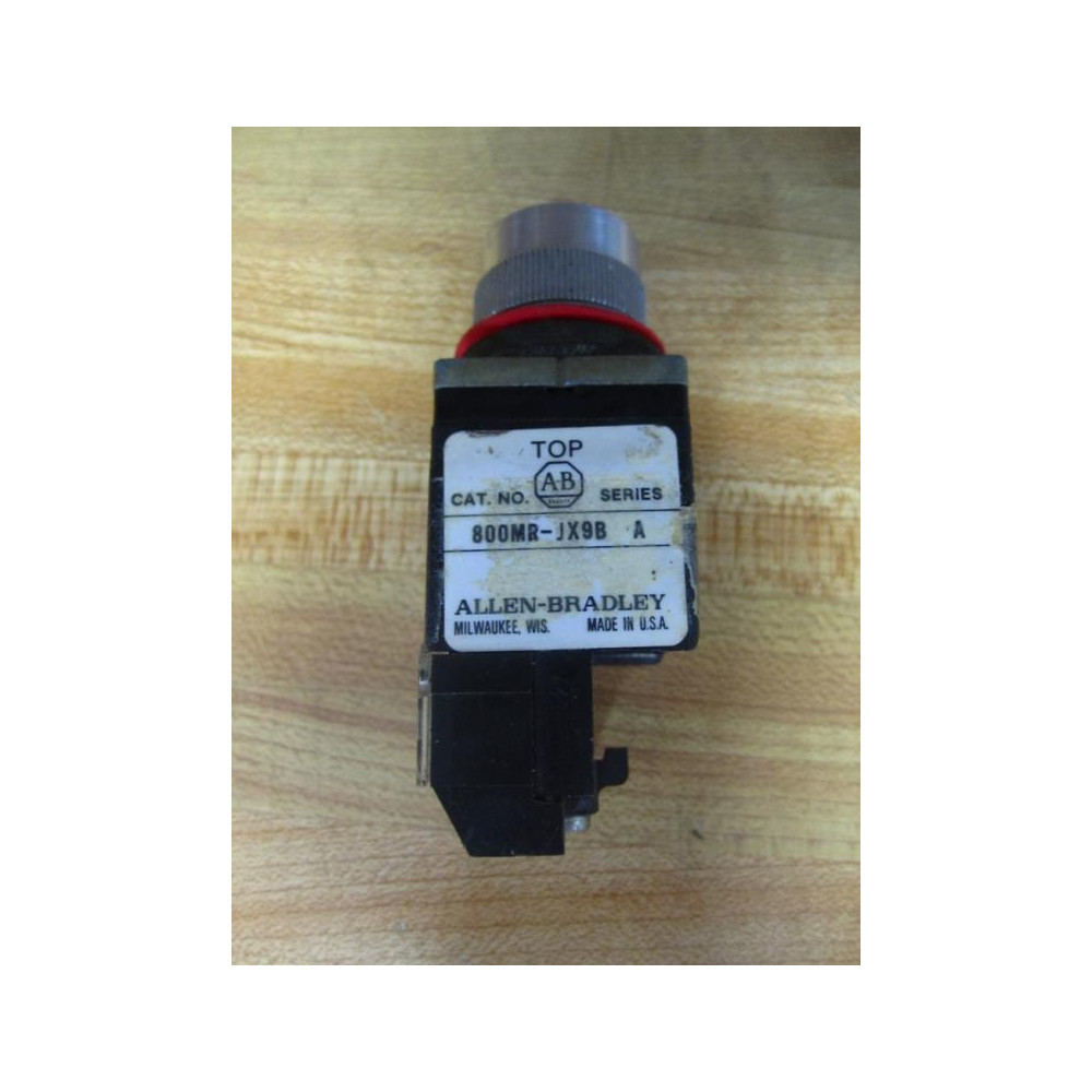 Allen Bradley 800MR-JX9B Switch W800M-XAS - Used