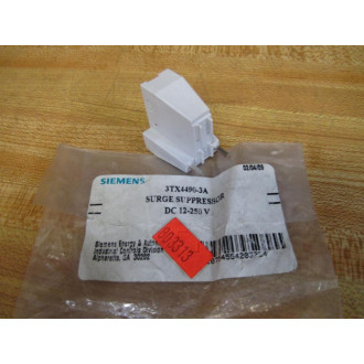 Siemens 3TX4490-3A Surge Suppressor 3TX44903A